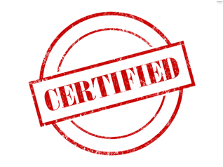 Certified