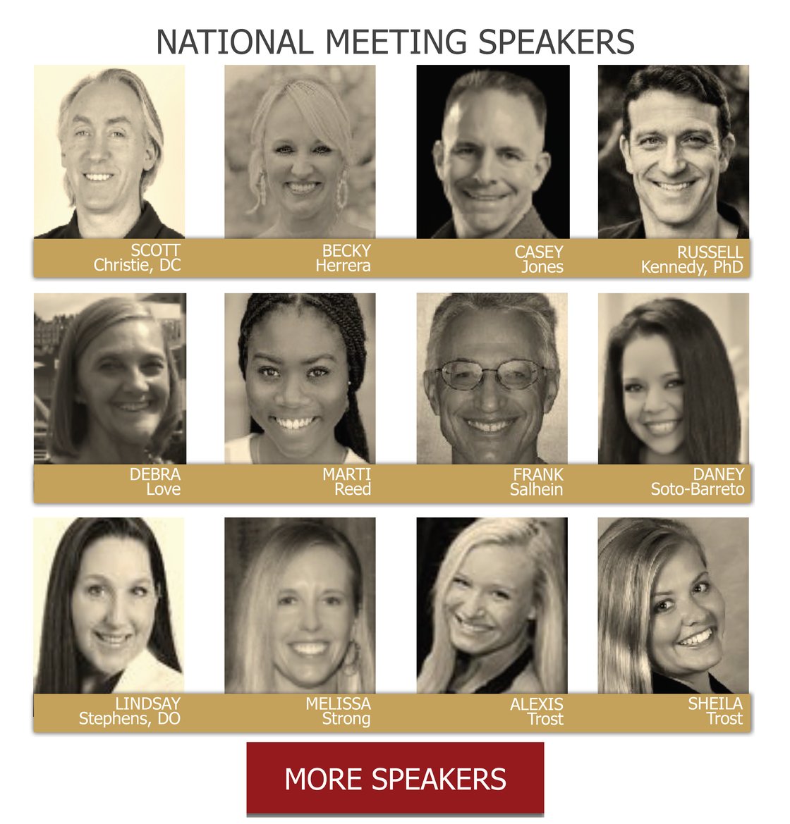 DANCE speakers section 3