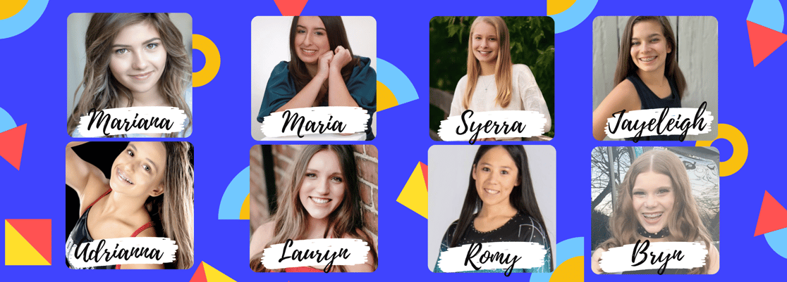 Give Back Top 8 recipients