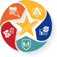 circle-star-icons