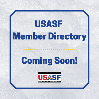 USASF Directory Coming Soon!