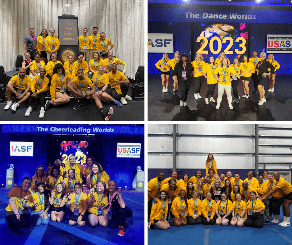Worlds yellow shirts